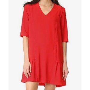 SUNCOO | Red Shift Dress